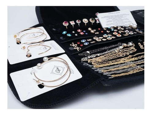 Kit 40 Peças Semijoias Folheadas Ouro 18k No Atacado Revenda