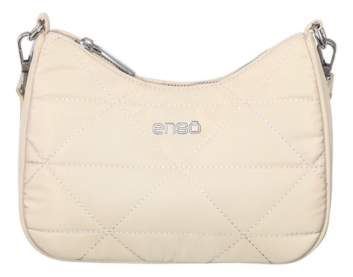 Bolsa Backpack Para Mujer Enso Originaes De Moda Color Beige