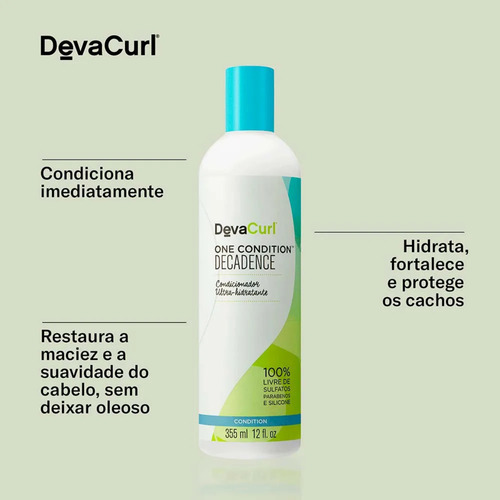 Kit Deva Curl Decadence Sh + Cond + Styling Cream