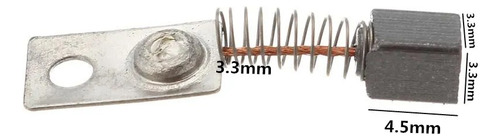 1 Par De Carbones P/pza De Mano Marathon & Strong Micromotor