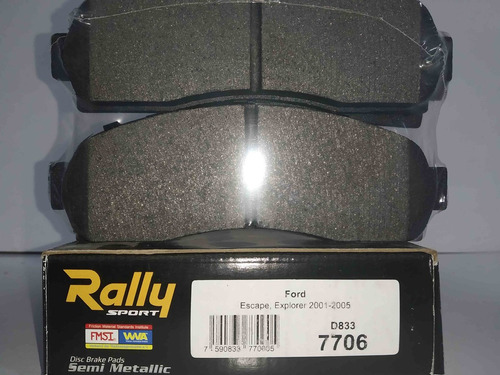 Pastillas De Freno Del. Ford Escape-explorer 01-05