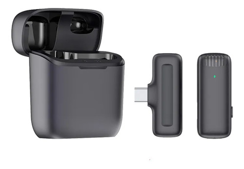 Microfono Wireless Lavalier Inalambrico Case De Carga iPhone