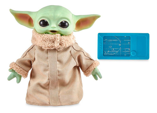 Muñeco Star Wars The Mandalorian Baby Yoda Tableta Con Luces