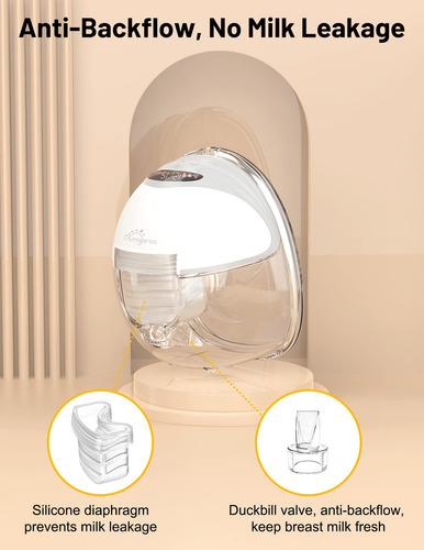 Mumgaroo - Extractor De Leche Eléctrico Multifuncional Con M