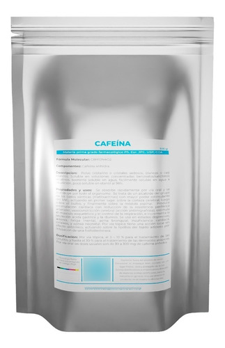 Cafeina Anhidra 500 Gr - g a $205000