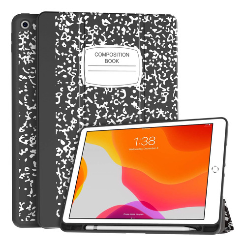 Funda iPad Soke 10.2 9th/8th/7th Gen A Prueba D/golpes/negro