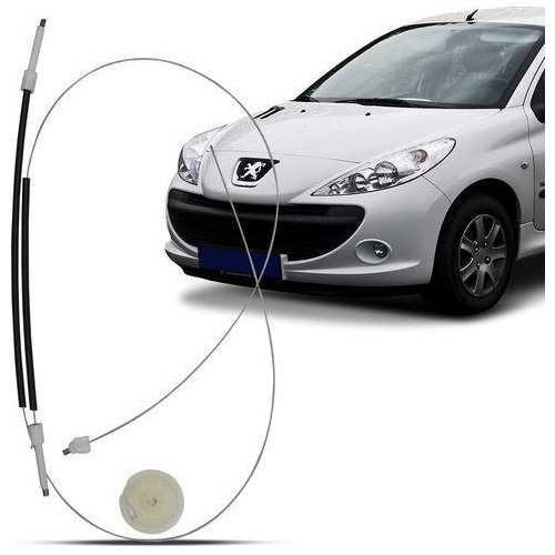 Kit Reparo De Maquina De Vidro Elétrico Peugeot 207 4p