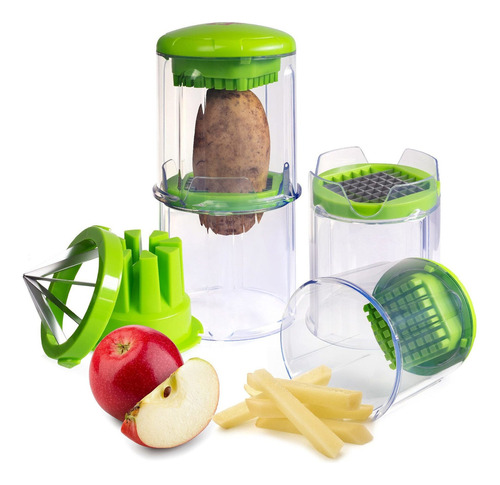 Ezfries 2.0 X3001 French Fry Vegetable Cutter Gadget De...