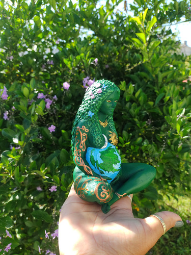 Estatua Gaia/gea 14cm 3dbauerstudio Full Color Full Color