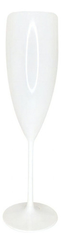 Taça Champagne Sólida Branca - 01 Unidade - Rizzo