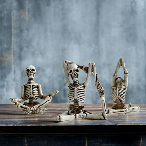 Adornos De Resina Hechos A Mano Con Forma De Calavera De Yog