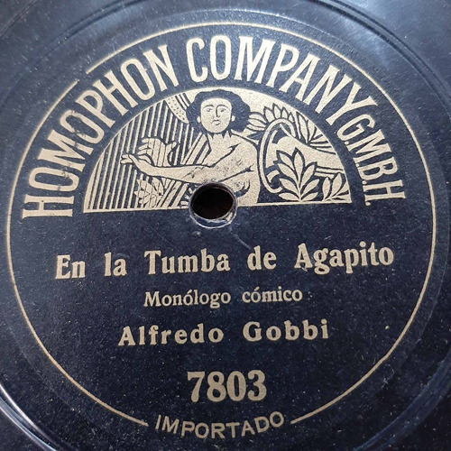 Pasta Alfredo Gobbi Y Sra Gobbi Homophon Company C203