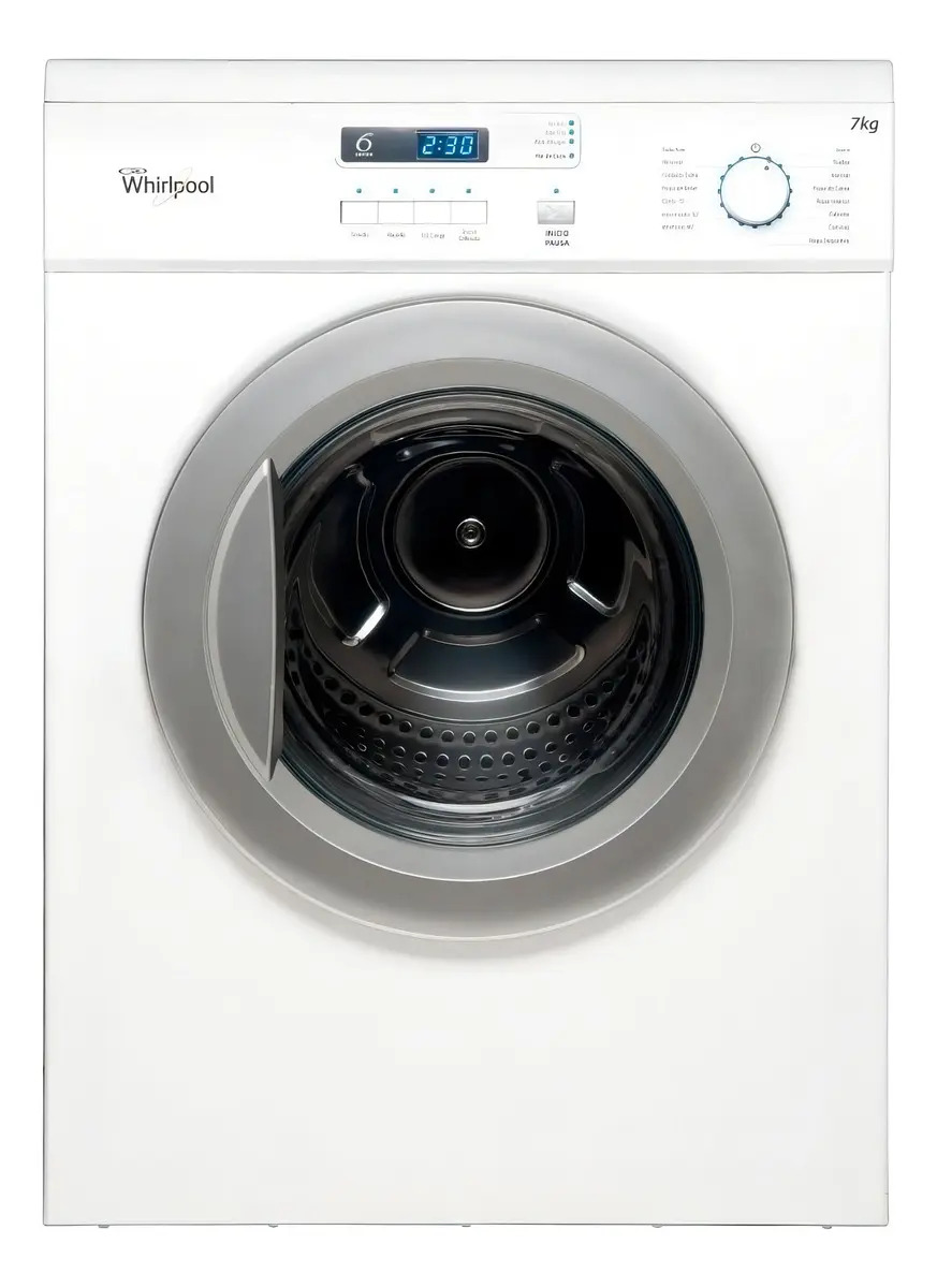 Secarropas Whirlpool Wsr07sb 7kg Por Calor Blanco