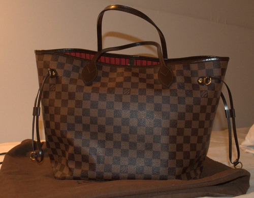 Cartera Tote Louis Vuitton Original Never Full Mm