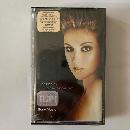 Celine Dion - Lets Talk About Love Cassette Nuevo Sellado