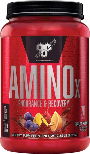 Bsn Amino X 70 Servicios 2.4 Lb (1.02 Kg)  Aminoácidos