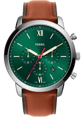 Relógio masculino Fossil Analog Fs5736, cor da pulseira: Fs5735