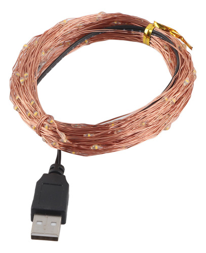 Cadena Navideña Fairy Lights Alimentada Por Usb