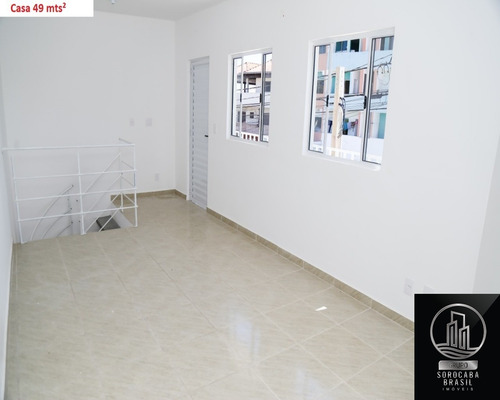 Sobrado Com 1 Dormitório À Venda, 49 M² Por R$ 145.000 - Jardim Santa Esmeralda - Sorocaba/sp - Ca00073 - 67692348