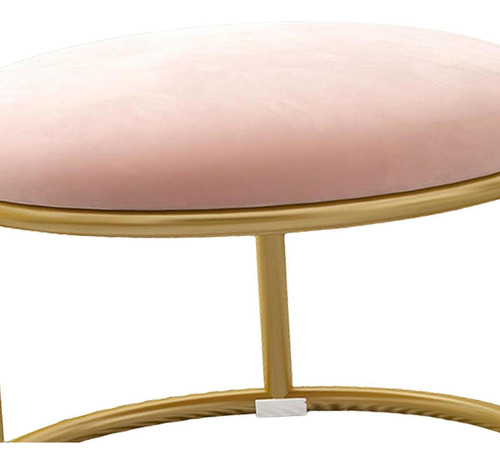 Reposapiés Pequeño Taburete Otomano Sofá Taburete De Rosa
