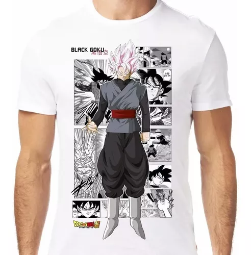 Remera Camiseta Goku Black Manga Dragon Ball Super | Cuotas sin interés