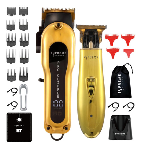 Supreme Trimmer Combo 2 En 1 Pro Clipper Y T-shaper | Kit D.