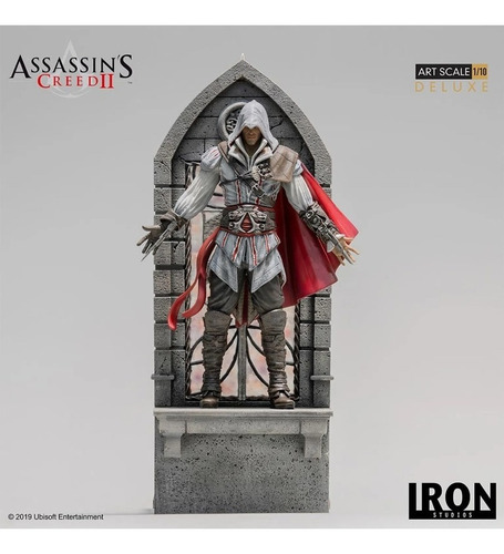 Ezio Auditore Assassins Creed 2 Deluxe Art 1/10 Iron Studios