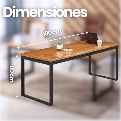 Escritorio Ejecutivo Minimalista Xl Para Computadora Oficina