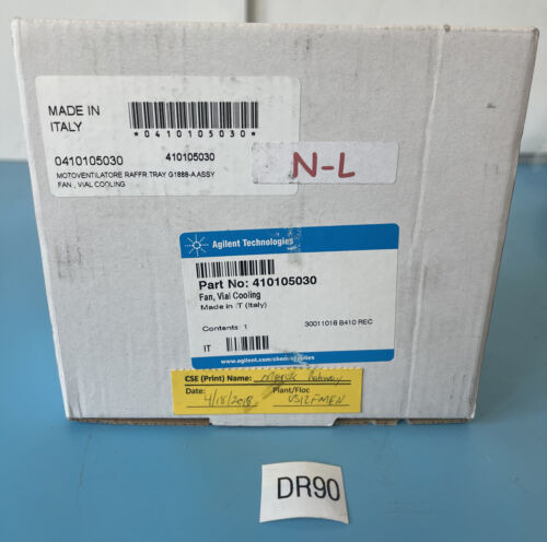 *new* Agilent 410105030 Vial Cooling Fan For G1888-a Net Bby