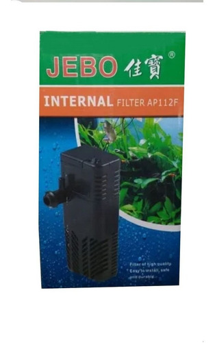 Filtro Interno Para Aquário Ap112f 5w 250l/h 110v Jebo