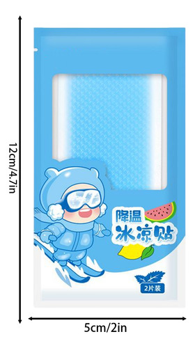 Parches Para La Fiebre Para Niños Parches De Gel Refrescante