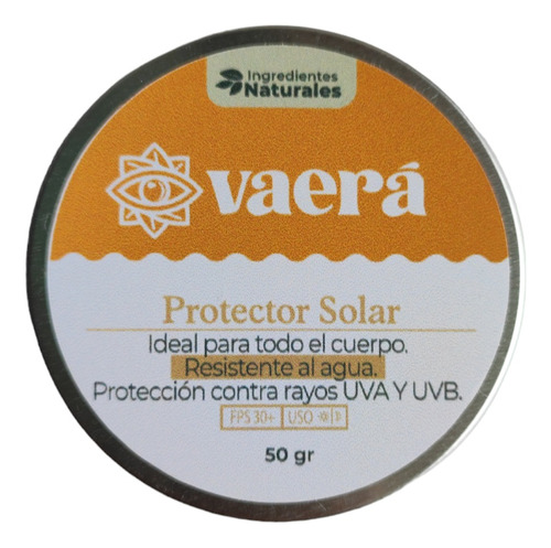 Protector Solar 50 Gr, Fps 30, Natural, Bloqueador