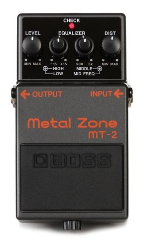 Pedal De Efecto Boss Mt-2 Metal Zone / Distorsión