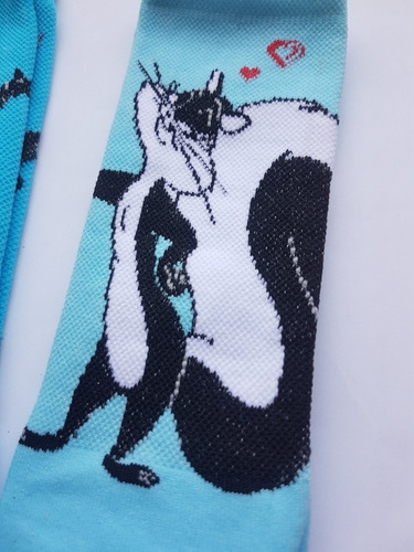 Calcetas Pepe Le Pew Y Penélope Kitty