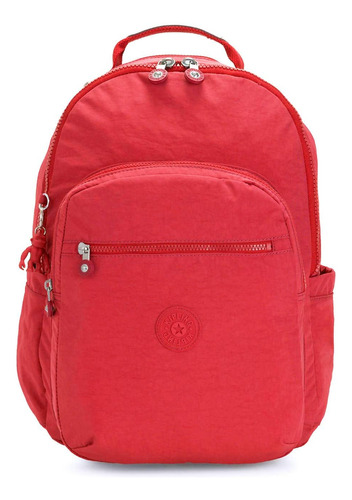 Kipling Mochila Para Tablet Pequeña De Seúl Para Mujer, Rojo