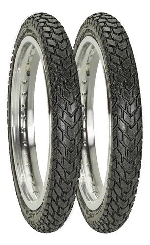 Kit Cubiertas 120/90-18 + 90/90 -21 Tornado Xtz Skua Triax