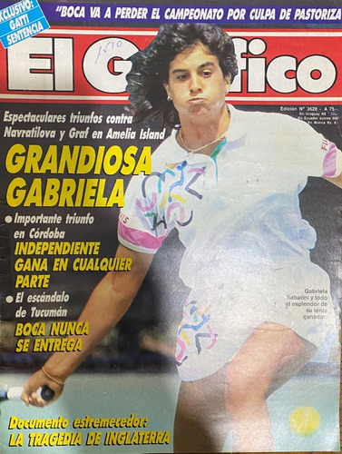 El Gráfico, N° 3628  Revista Fútbol Argentino, Cb