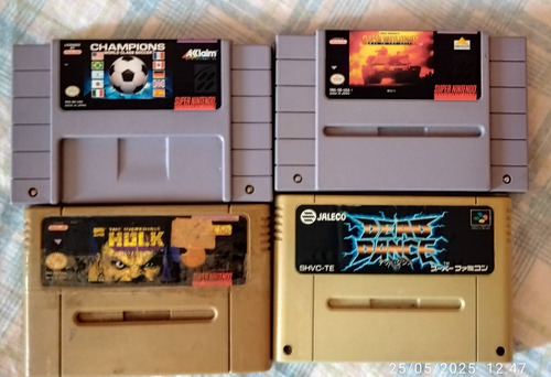 Battletank + 3 Jogos Para S Nintendo 100% Original (Usado)