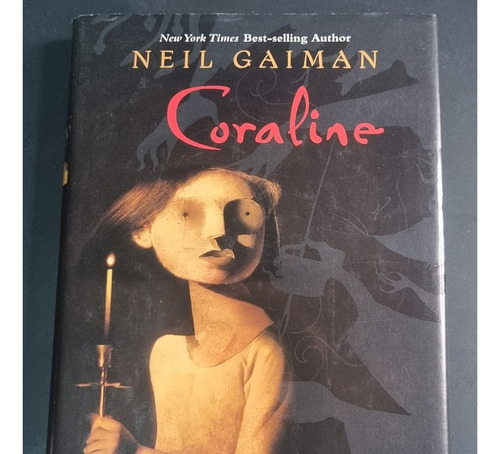 Coraline Neil Gaiman Primera Ed Tapa Dura Libro En Ingles (Usado)