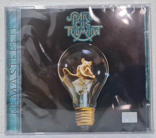 Triumvirat - Spartacus (CD/Nacional/Lacrado De Fábrica) Versión remasterizada del álbum