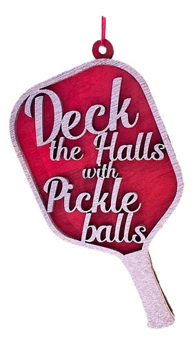 Decora Los Pasillos Con Pickleballs Para Navidad, Perf