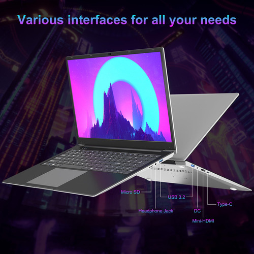 Computadora Portátil 17.3 Ssd 128gb Ram 4gb I3 Fhd 1920x10