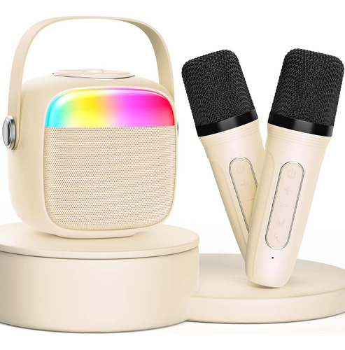 Máquina De Karaoke Para Niños Y Adultos, Mini Bluetooth Port