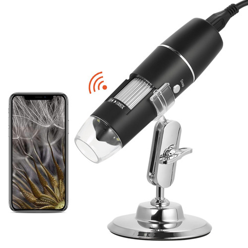 Microscopio Digital Usb 1000 Aumentos Con Lupa De Soporte