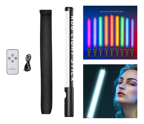 Varitas Led Iluminación Portátil Luces De Palo Redondo