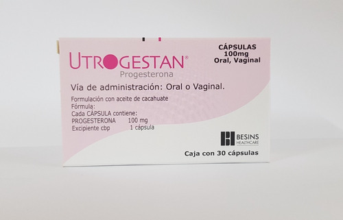 Utrogestan 100mg Caja Con 30 Capsulas