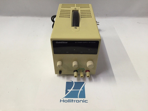 Goldstar Gp-4303d Digital Dc Power Supply 0-30 Volts