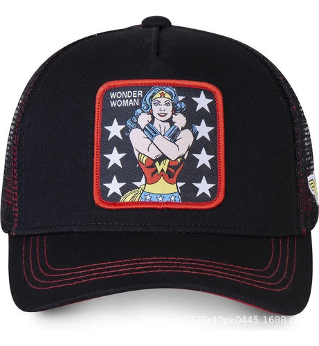 Gorra De Béisbol The Batman Superman Mesh Trucker