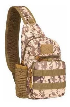 Morral Bandolera Urbano Camuflado Bolsillos Oficina Casual