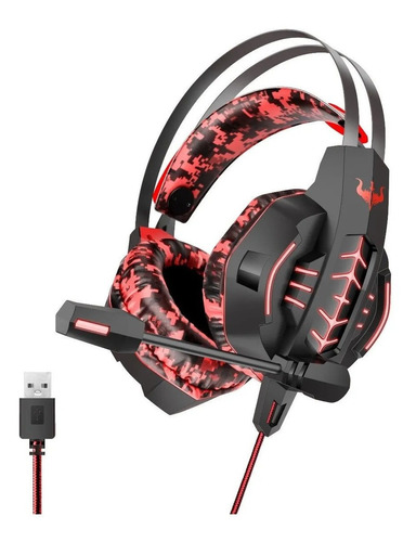 Ovleng Q-13 Auriculares Gaming 7.1 Usb Con Microfono